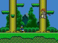 une photo d'Ã©cran de The Lucky Dime Caper Starring Donald Duck sur Sega Master System